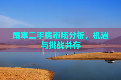 南丰二手房市场分析，机遇与挑战并存